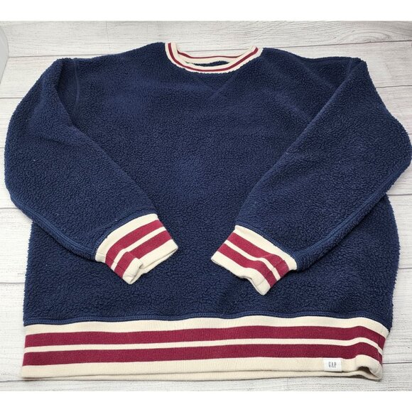 Gap kids boys fuzzy sherpa sweatshirt size XL - Picture 1 of 4